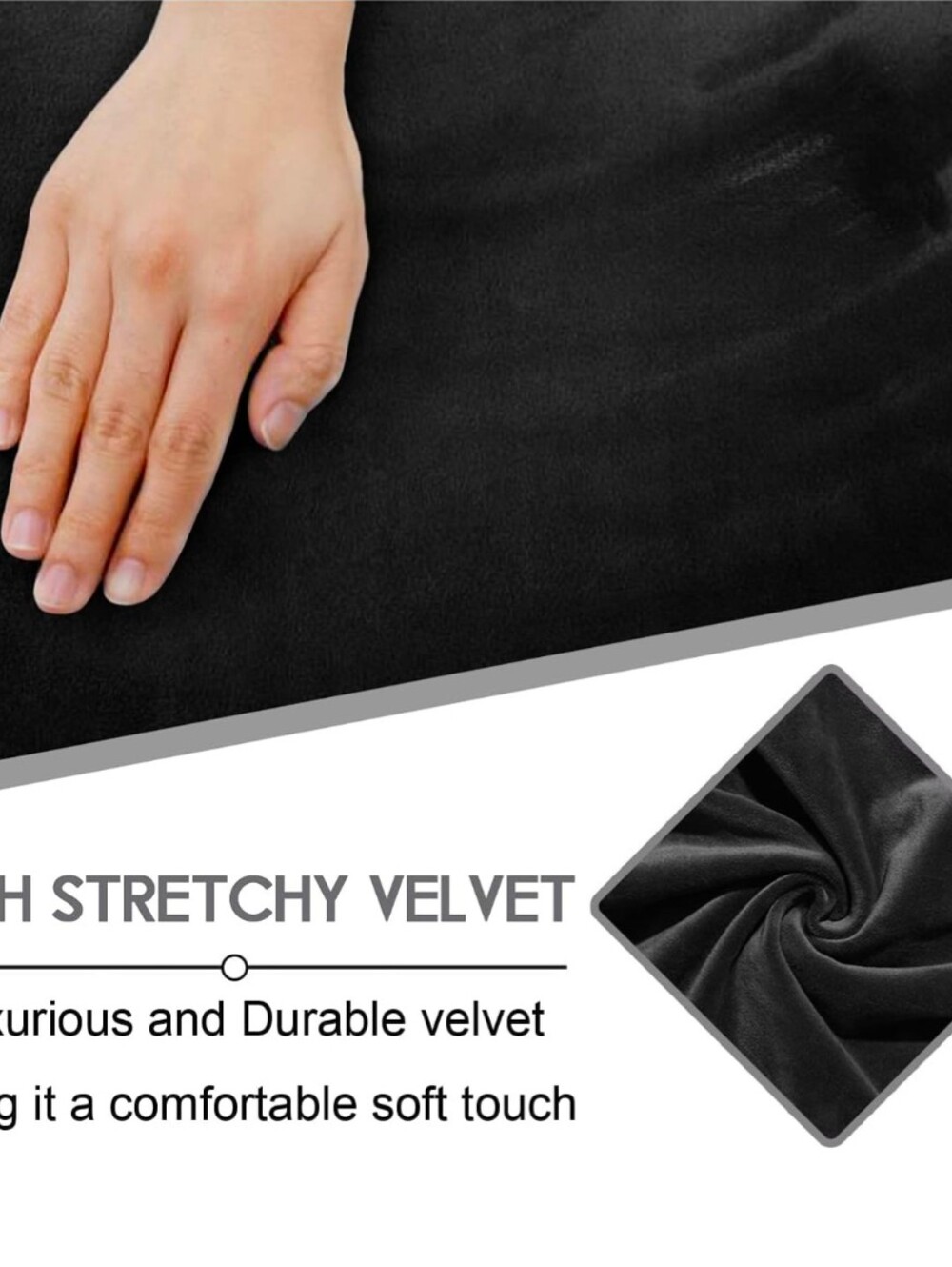 Luxury Black Reclining Sectional Sofa Cover Bring The Old Into New Again - Picture 8 of 9